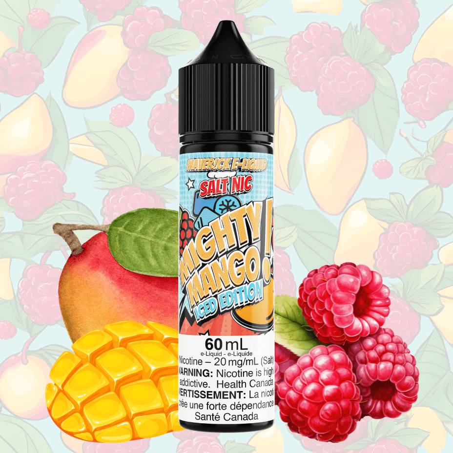 Mighty Mango Iced Salt by Maverick E-Liquid - Image 2