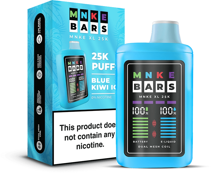 MNKE Bars XL 25K Disposable Vape (0% & 5%, 25000 Puffs) - Image 16
