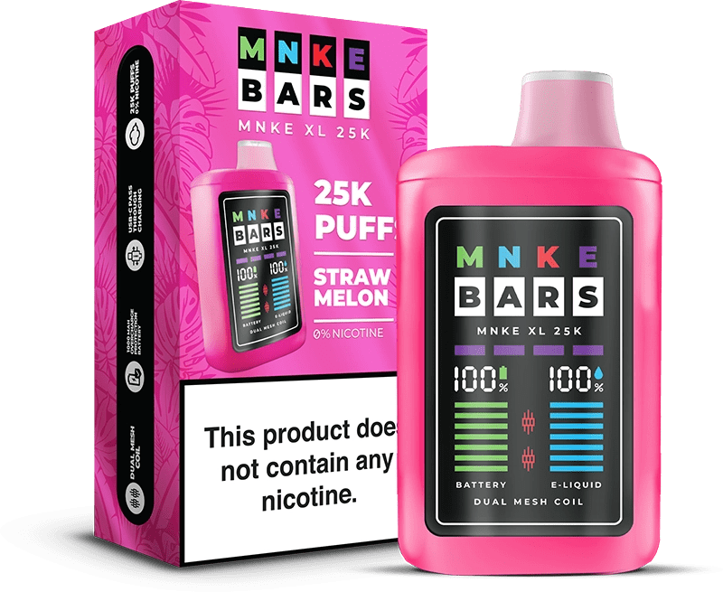 MNKE Bars XL 25K Disposable Vape (0% & 5%, 25000 Puffs) - Image 19