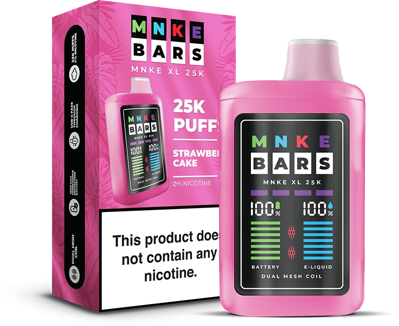 MNKE Bars XL 25K Disposable Vape (0% & 5%, 25000 Puffs) - Image 18