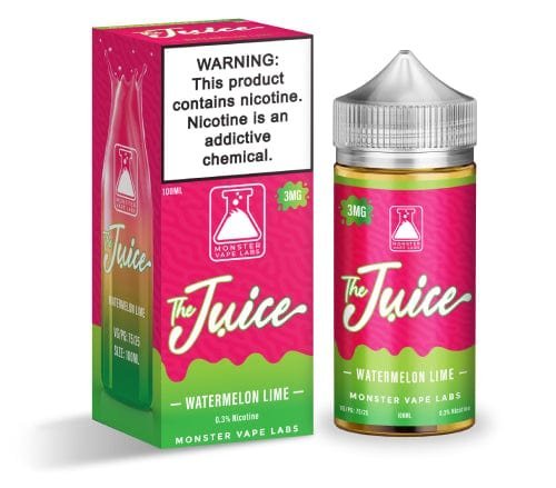 The Juice by Monster Watermelon Lime 100ml Vape Juice - Image 2