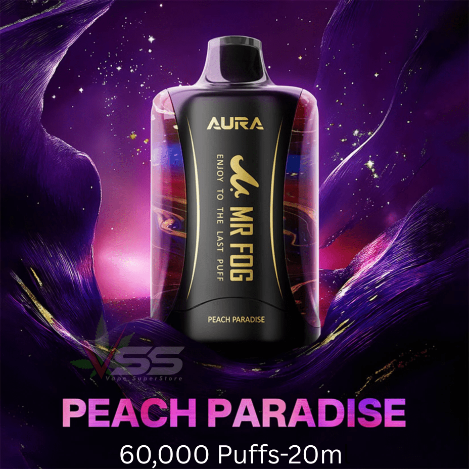 Mr Fog Aura 60k Disposable Vape – Peach Paradise