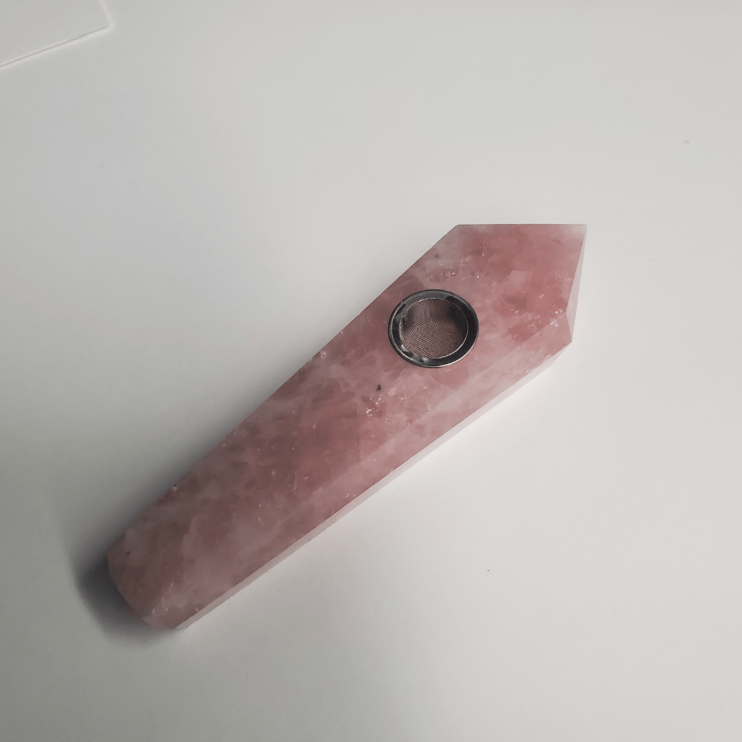 Natural Crystal Hand Pipes - Image 8