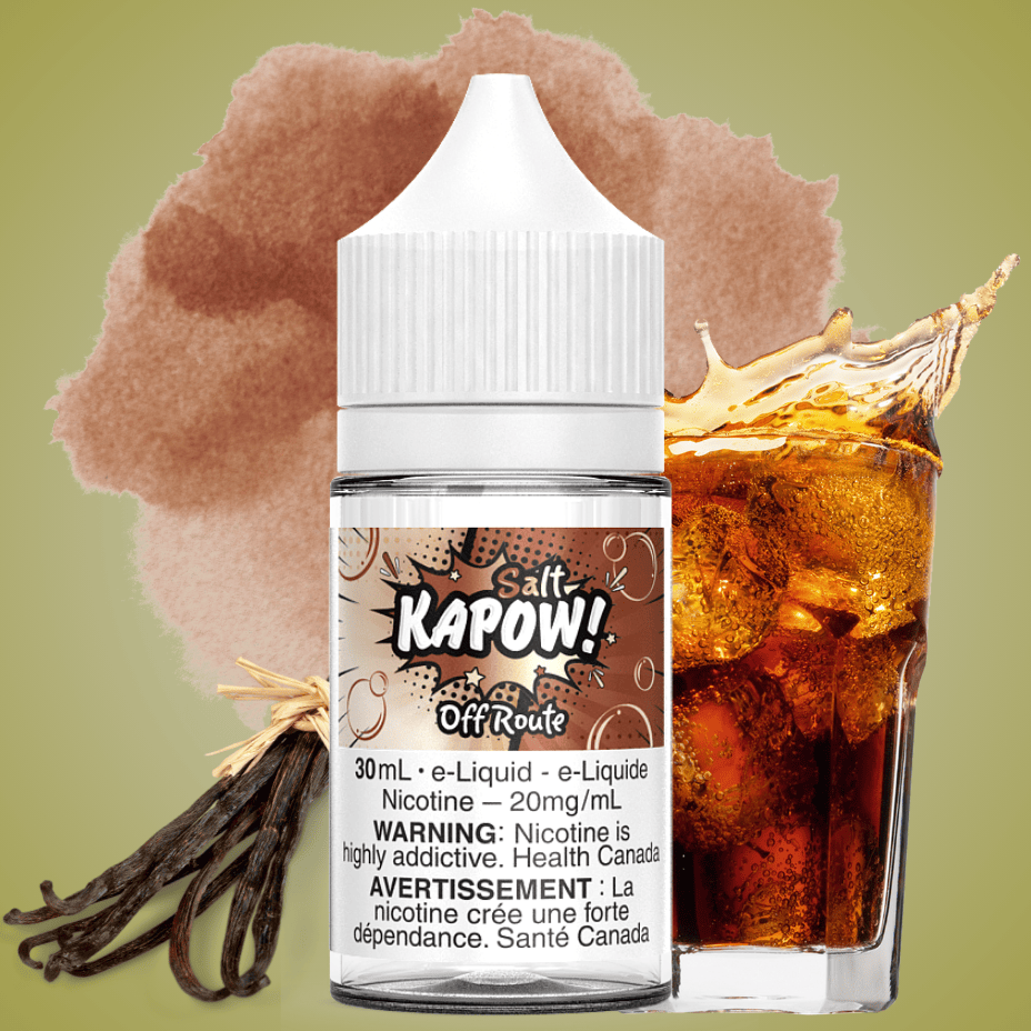 Off Route Salt by Kapow E-Liquid