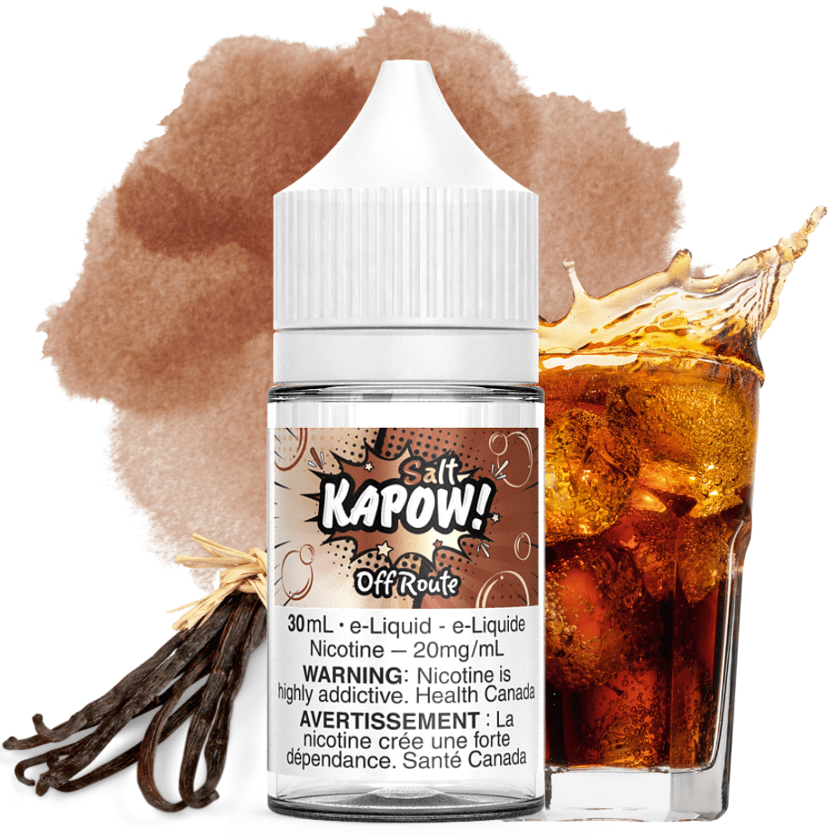 Off Route Salt by Kapow E-Liquid - Image 2