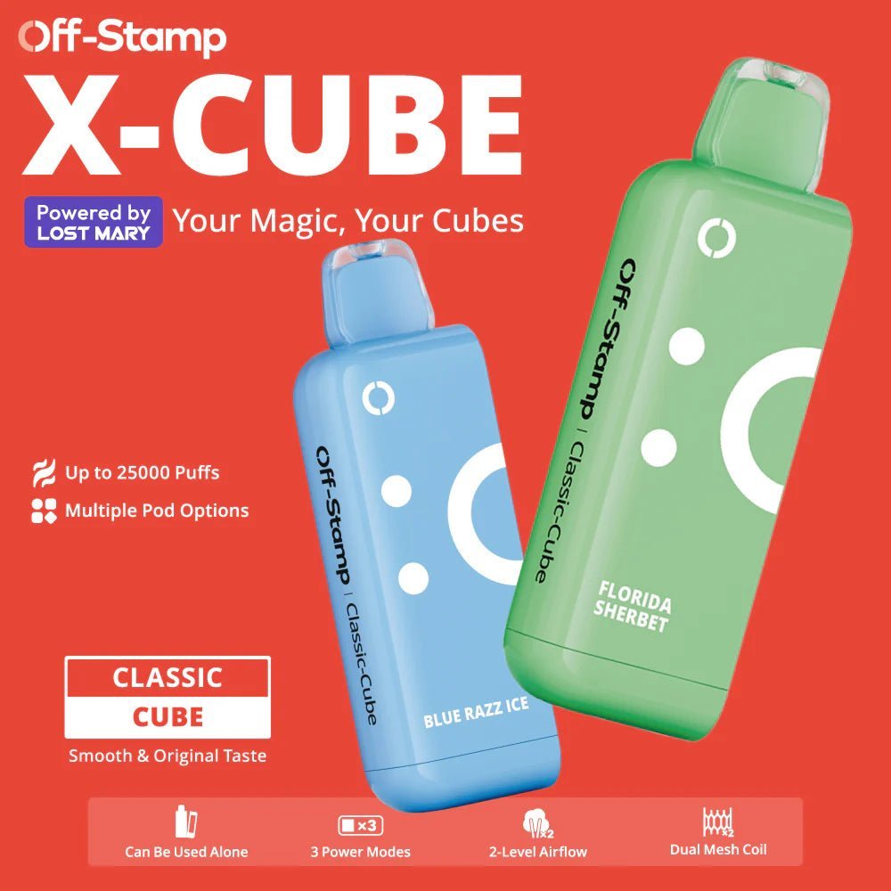 Off-Stamp X-CUBE Classic 25K Disposable Pod (5%, 25000 Puffs) - Image 2