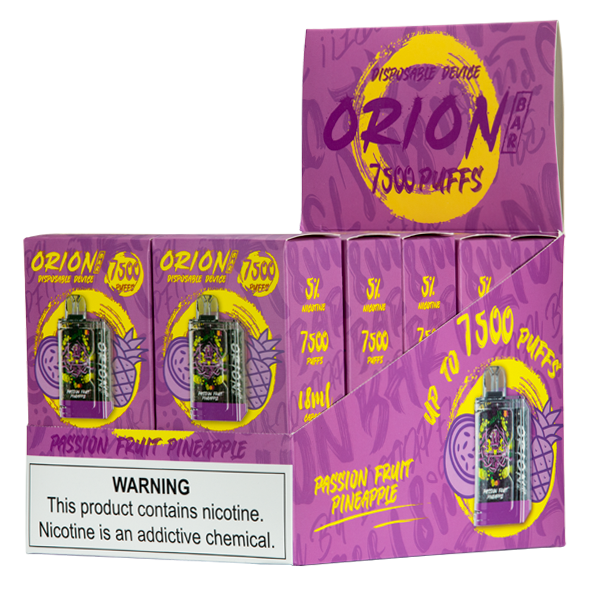 Passion Fruit Pineapple Orion Bar 7500 - Image 2