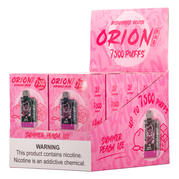 Summer Peach Ice Orion Bar 7500 - Image 2