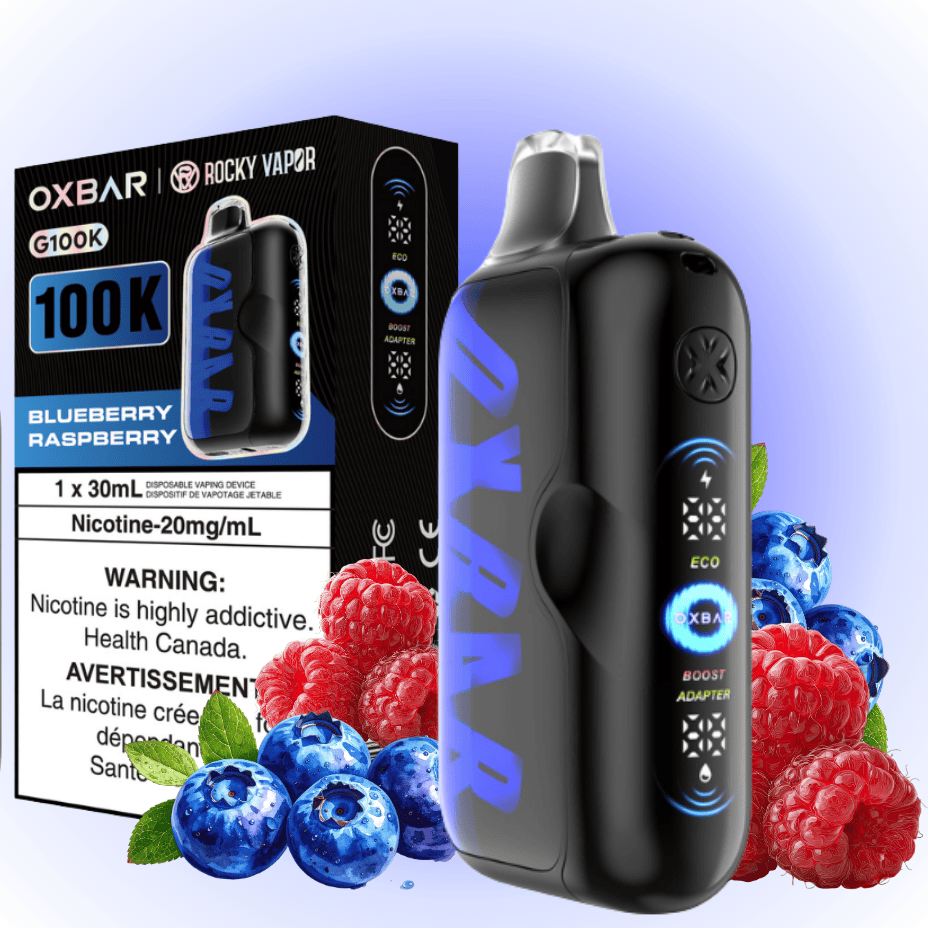 Oxbar G100K Disposable Vape – Blueberry Raspberry
