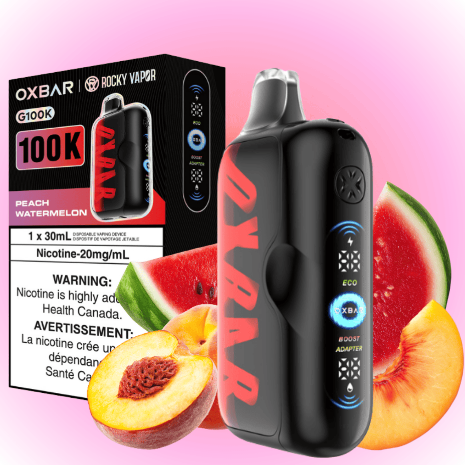 Oxbar G100K Disposable Vape – Peach Watermelon