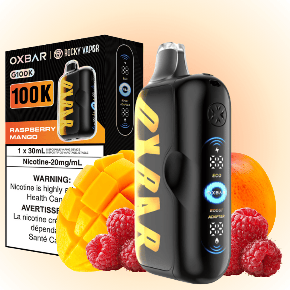 Oxbar G100K Disposable Vape – Raspberry Mango