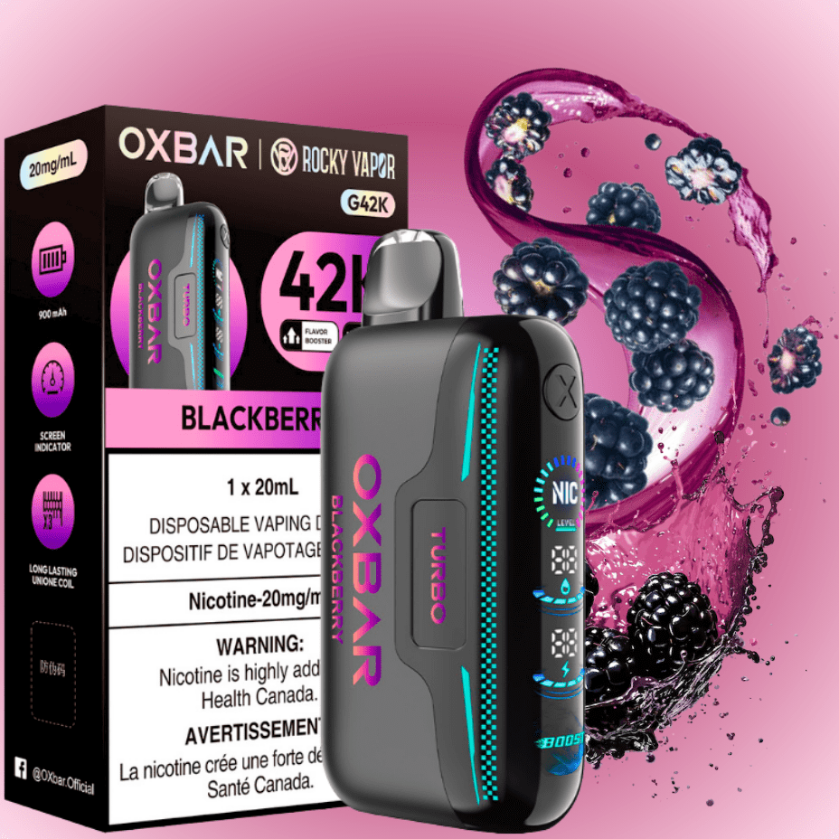 Oxbar G42k Disposable Vape-Blackberry