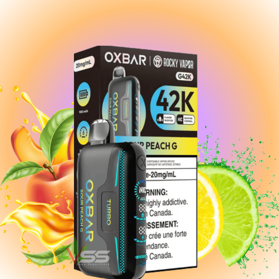 Oxbar G42k Disposable Vape-Sour Peach G
