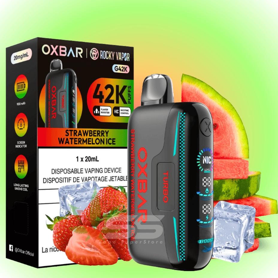 Oxbar G42k Disposable Vape-Strawberry Watermelon Ice
