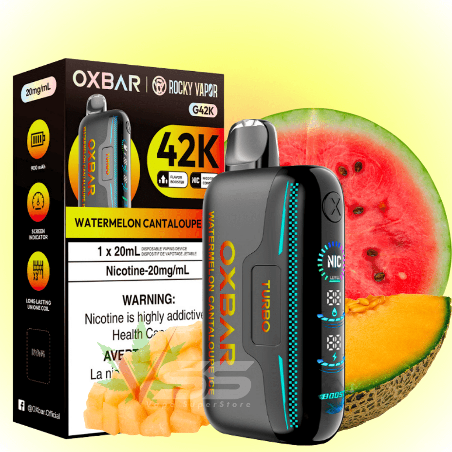 Oxbar G42k Disposable Vape-Watermelon Cantaloupe Ice