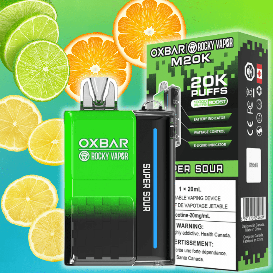 OXBAR M20K Disposable Vape – Super Sour