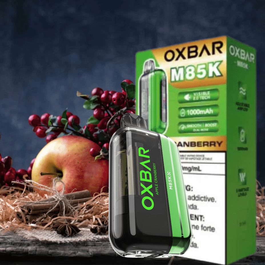 Oxbar M85K Disposable Vape – Apple Cranberry