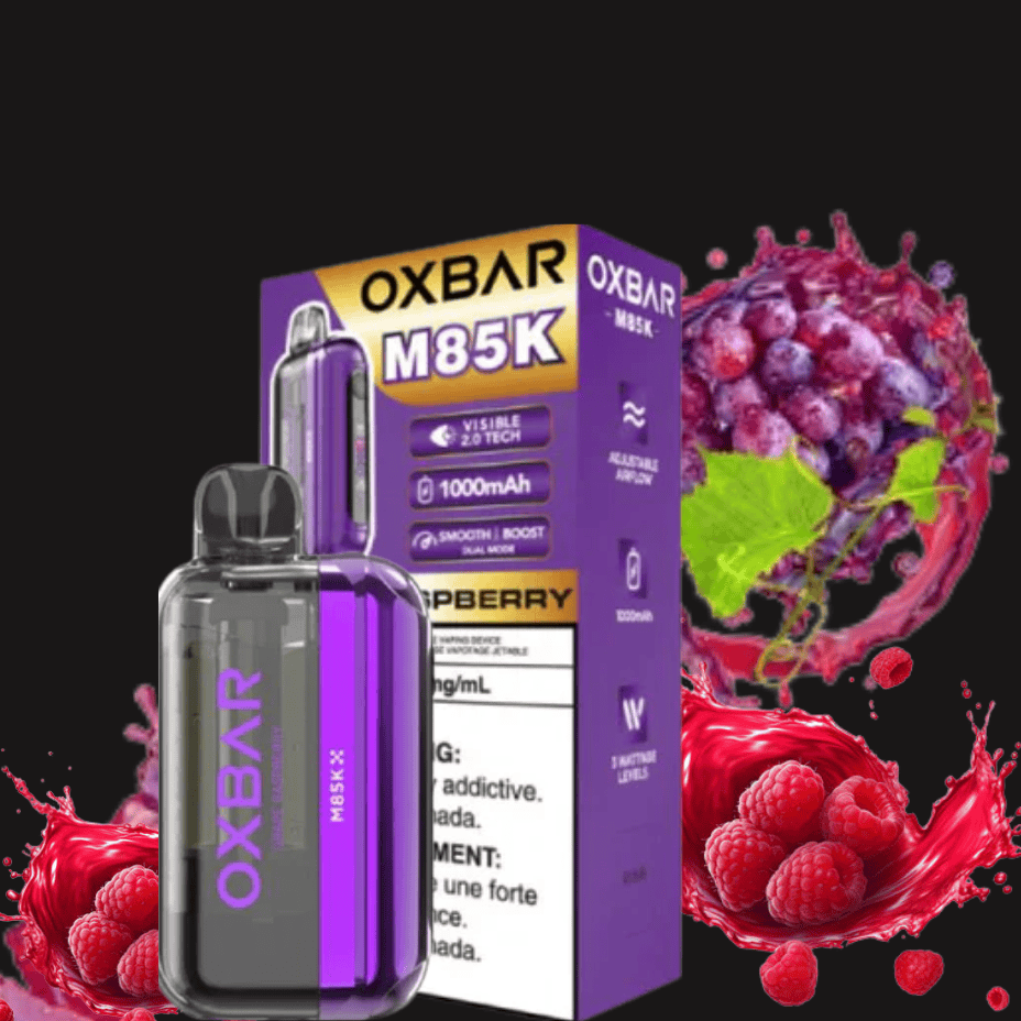 Oxbar M85K Disposable Vape – Grape Raspberry