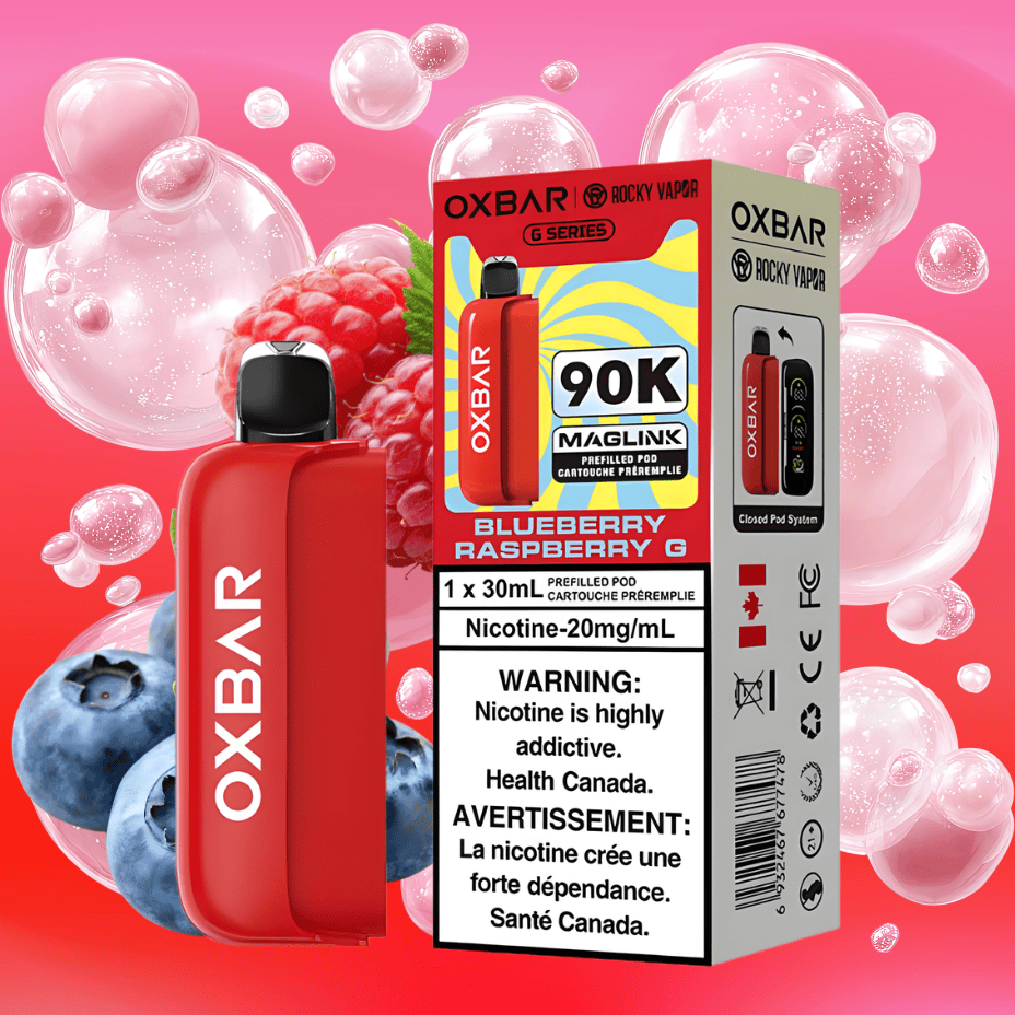 Oxbar Maglink 90K Prefilled Pod – Blueberry Raspberry G
