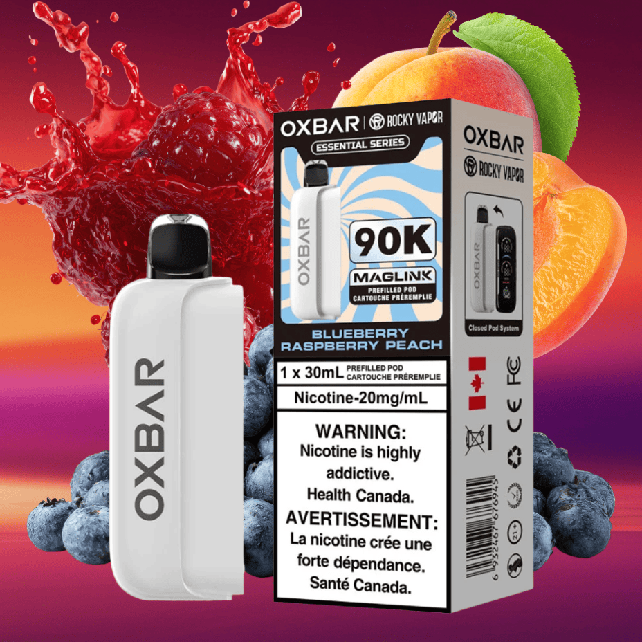 Oxbar Maglink 90K Prefilled Pod – Blueberry Raspberry Peach