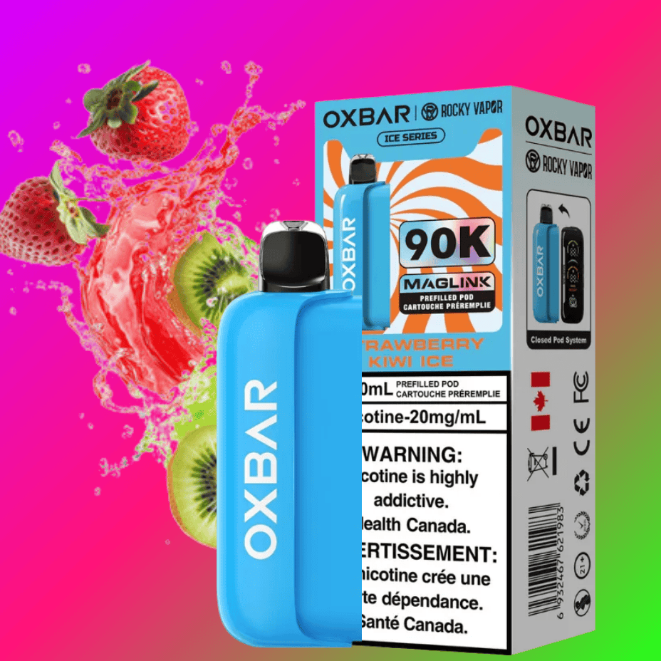 Oxbar Maglink 90K Prefilled Pod – Strawberry Kiwi