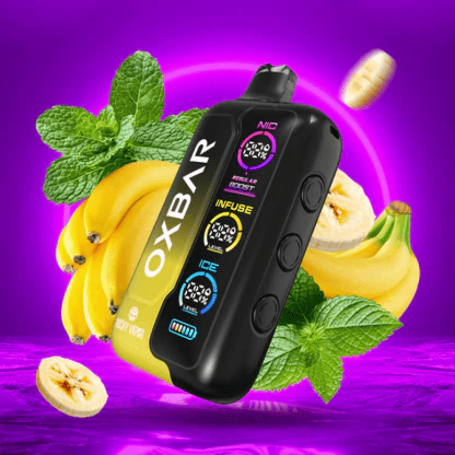 Oxbar Tri-Fusion 45k Disposable Vape – Banana Ice