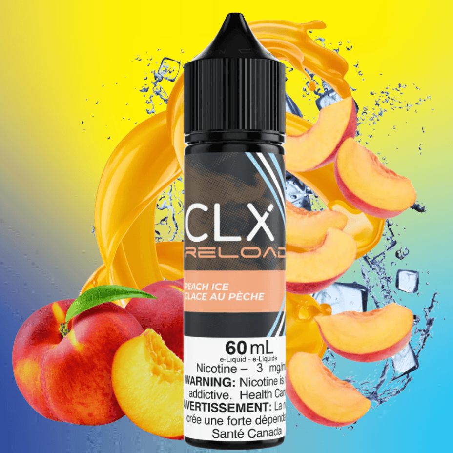 Peach Ice by CLX E-Liquid