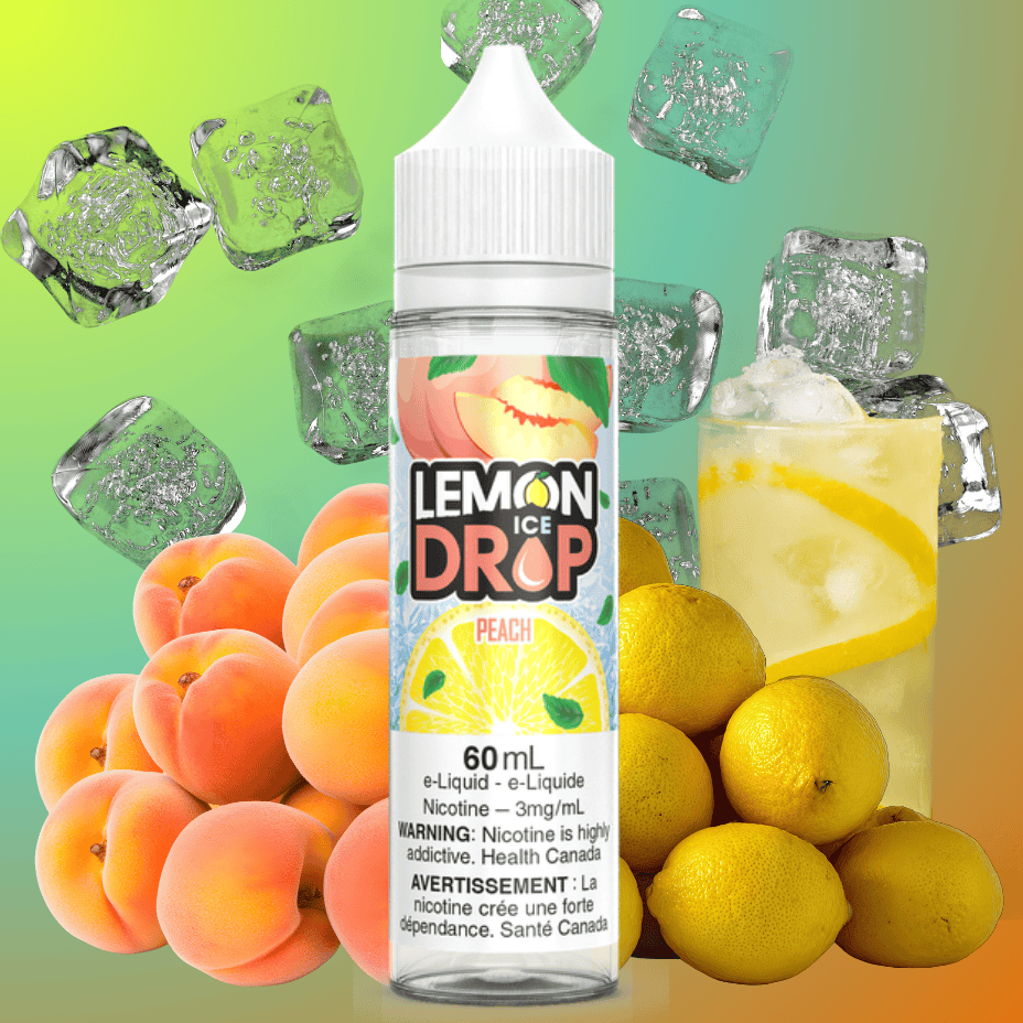 Peach Ice by Lemon Drop E-Liquid