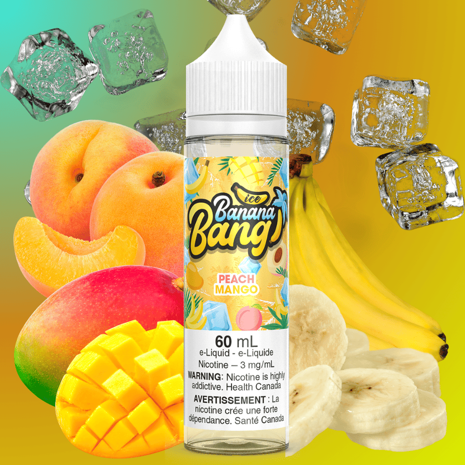 Peach Mango Ice by Banana Bang E-Liquid
