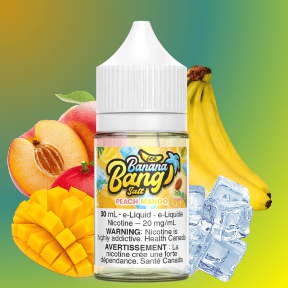 Peach Mango Ice Salt by Banana Bang E-Liquid