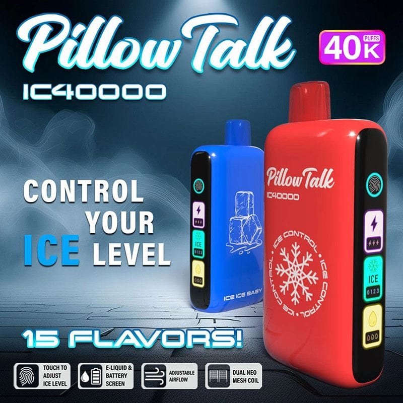 Pillow Talk Ice Control IC40000 Disposable Vape (5%, 40000 Puffs) - Image 12