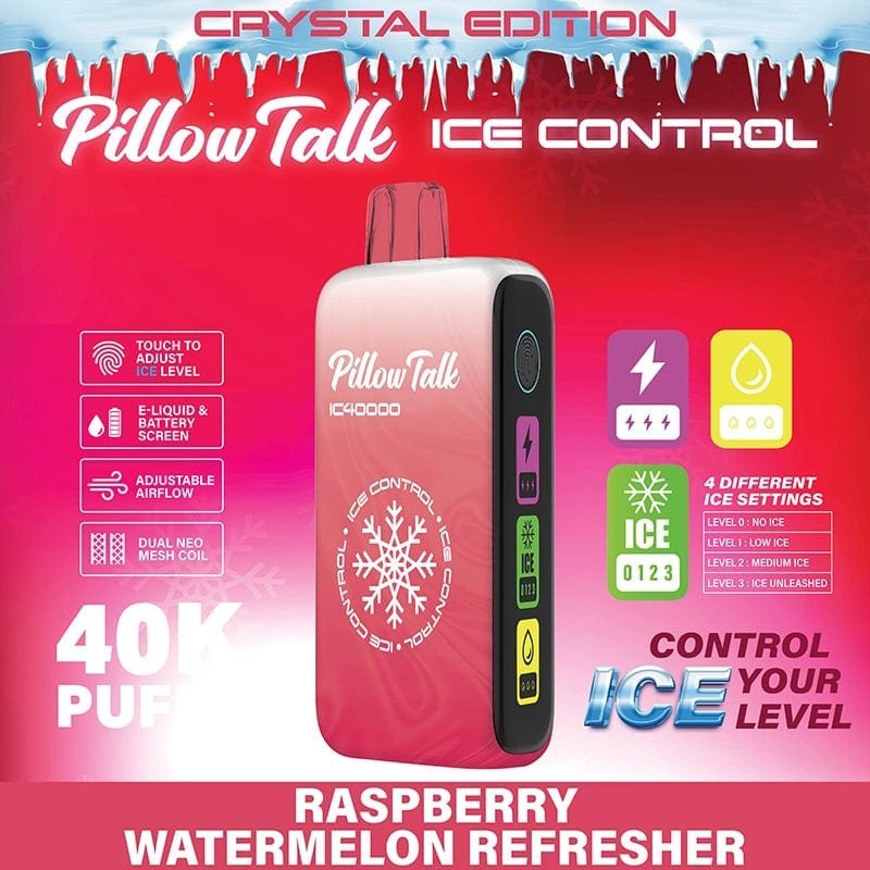 Pillow Talk Ice Control IC40000 Disposable Vape (5%, 40000 Puffs) - Image 5