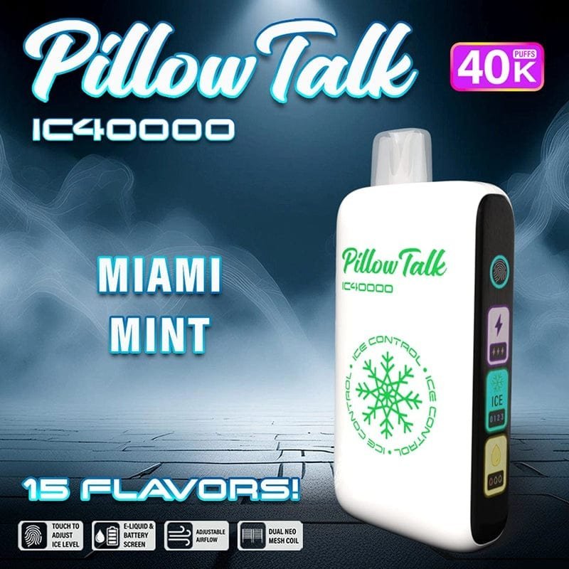 Pillow Talk Ice Control IC40000 Disposable Vape (5%, 40000 Puffs) - Image 24