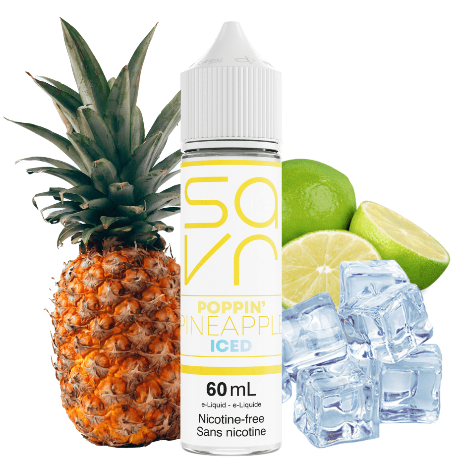 Poppin’ Pineapple Ice by Savr E-Liquid - Image 3