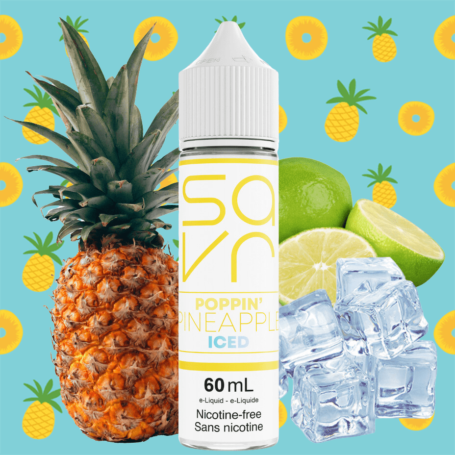 Poppin’ Pineapple Ice by Savr E-Liquid - Image 2