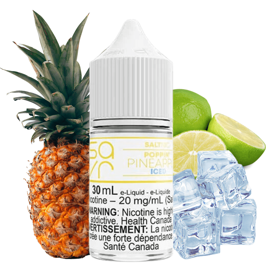 Poppin’ Pineapple Iced Salt by Savr E-Liquid - Image 3