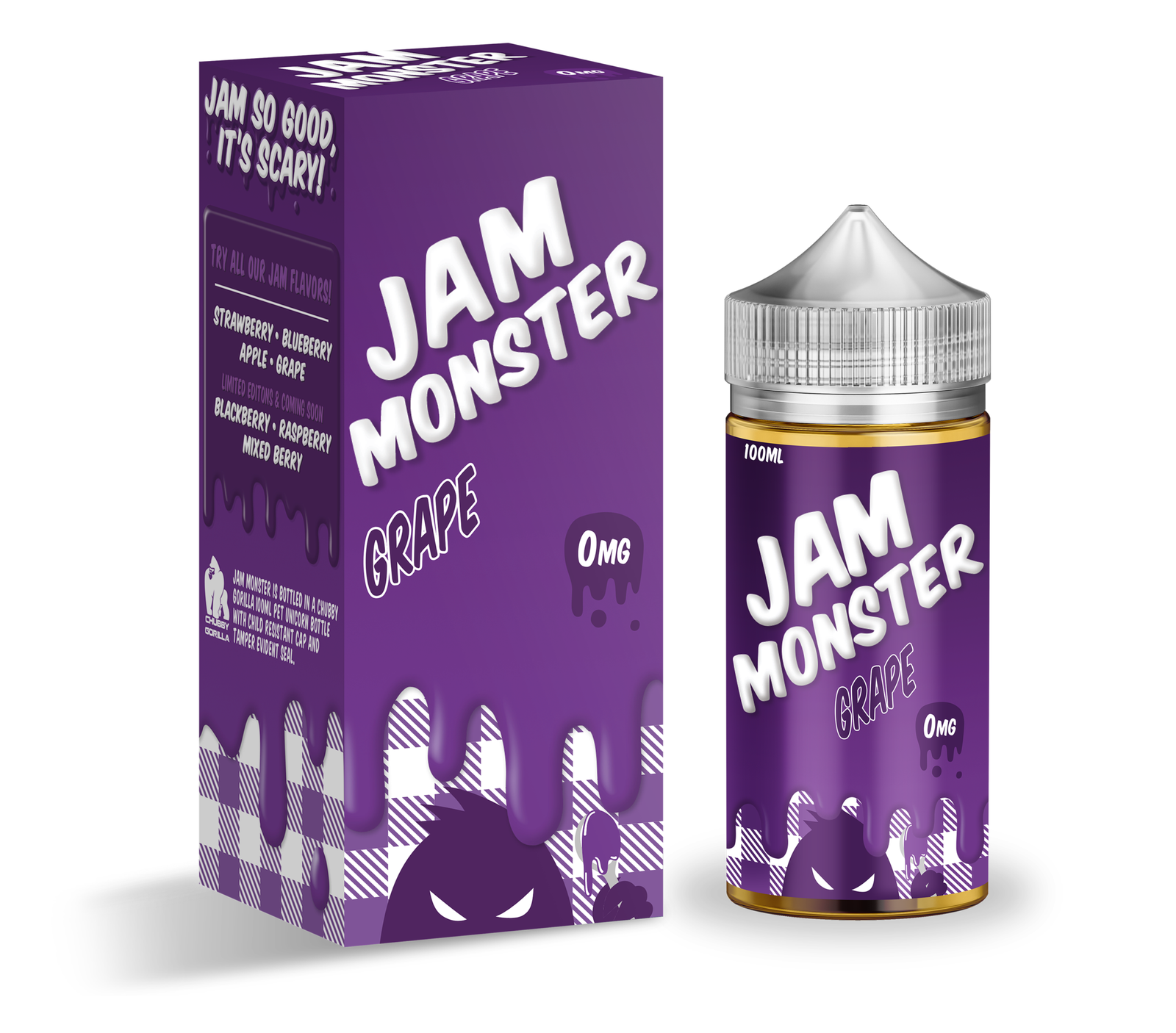 Monster Vape Labs | Jam Monster | Grape 100ml - Image 2