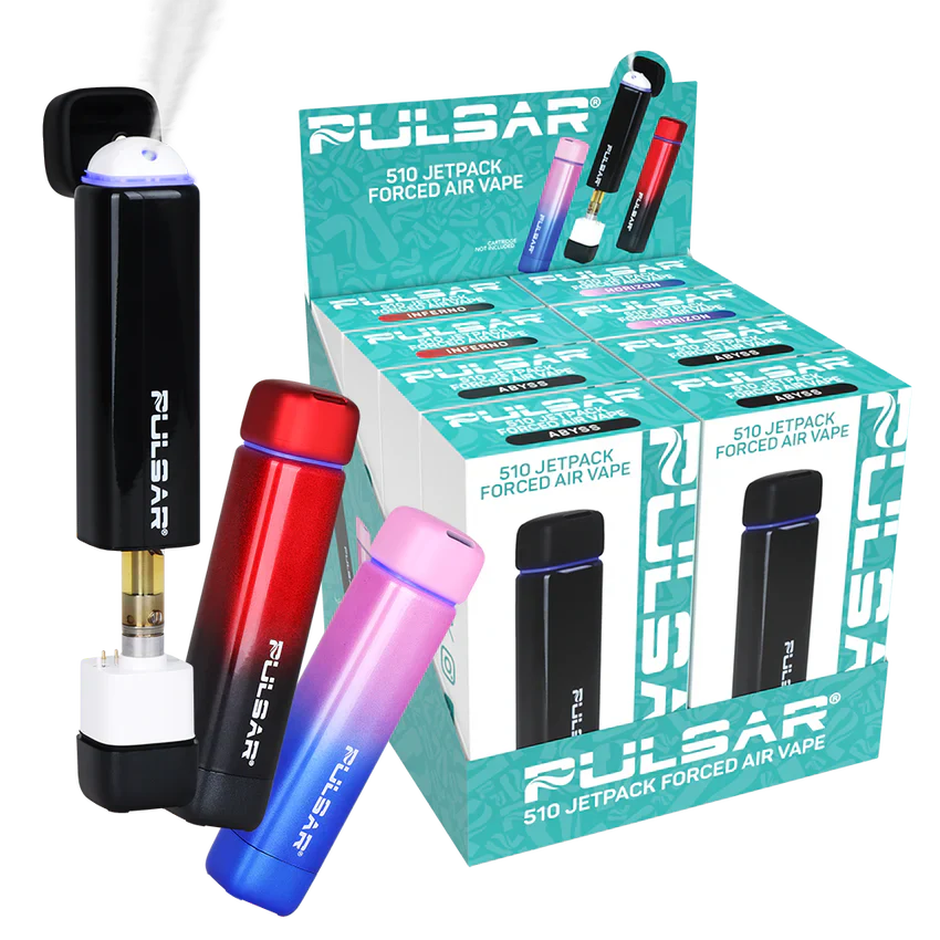 Pulsar – 510 Jetpack Variable Voltage Forced Air Vaporizer