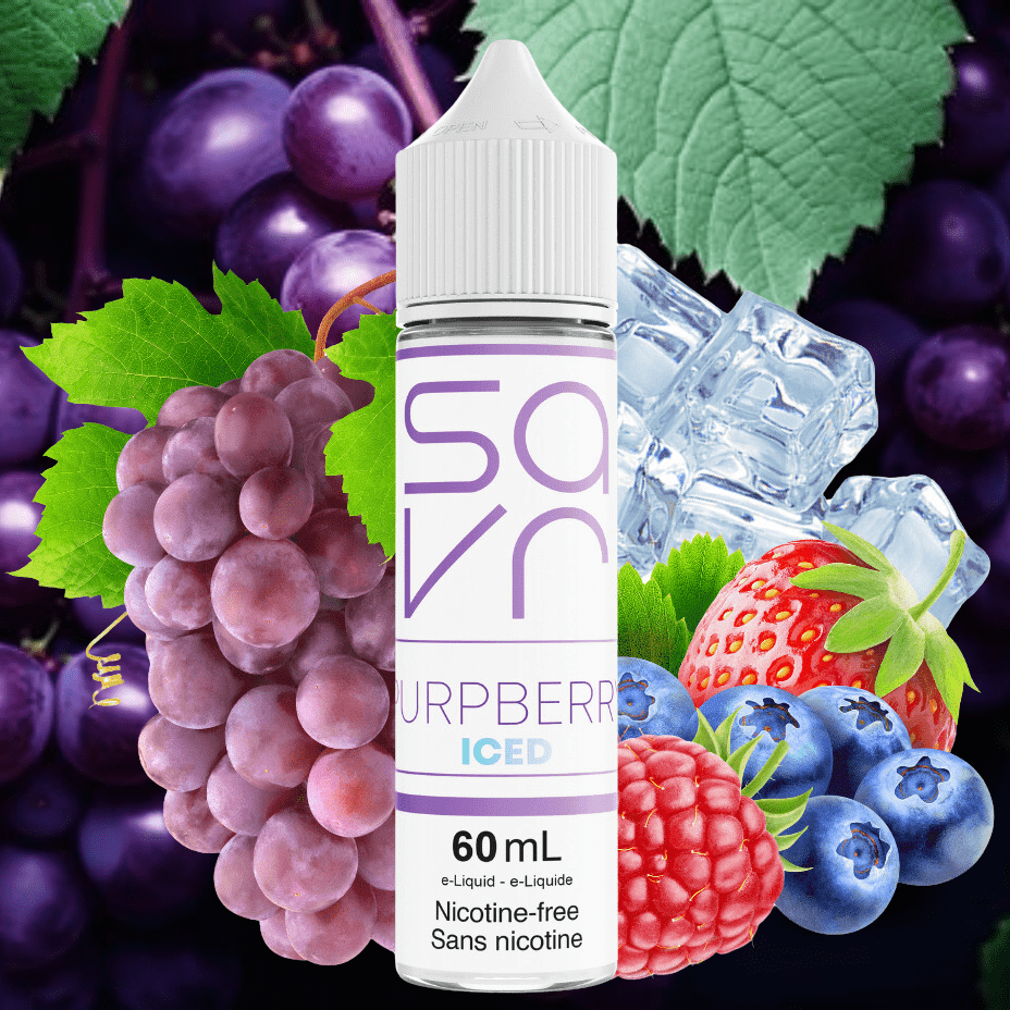 Purpberry Ice by Savr E-Liquid - Image 3