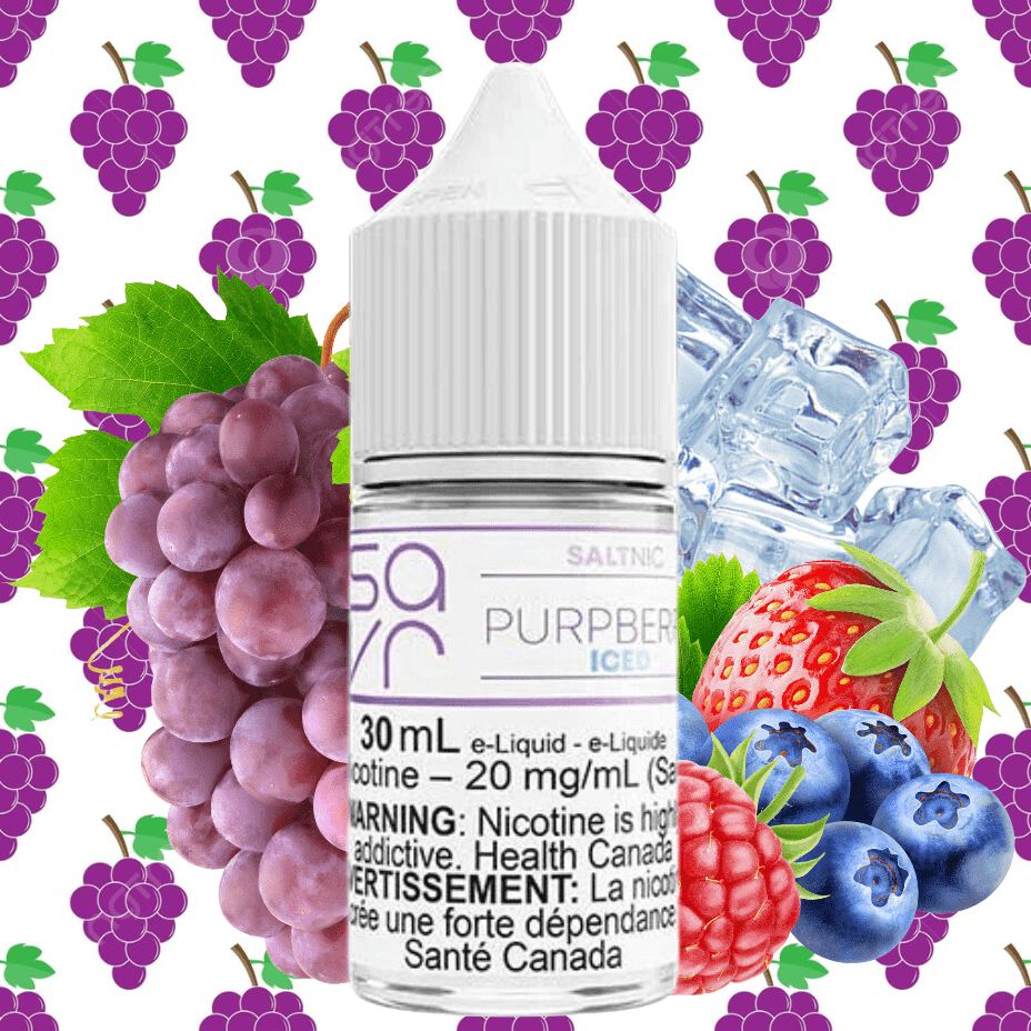 Purpberry Iced Salt by Savr E-Liquid - Image 3