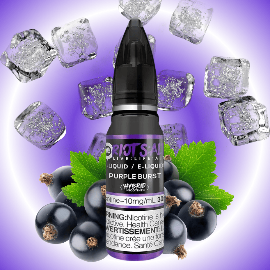 Purple Burst Salt by Riot Squad E-Liquid