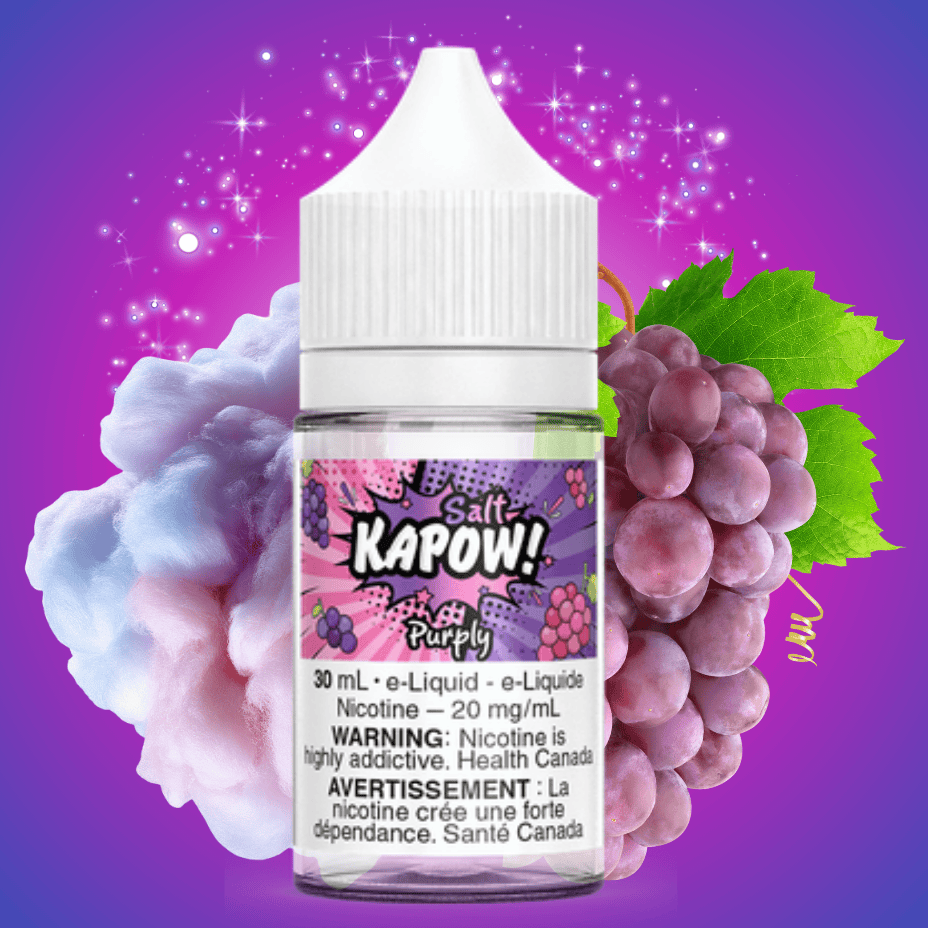 Purply Salt by Kapow E-Liquid
