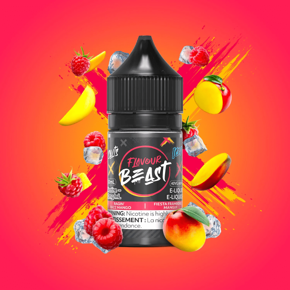 Ragin’ Razz Mango Iced Salts by Flavour Beast E-Liquid