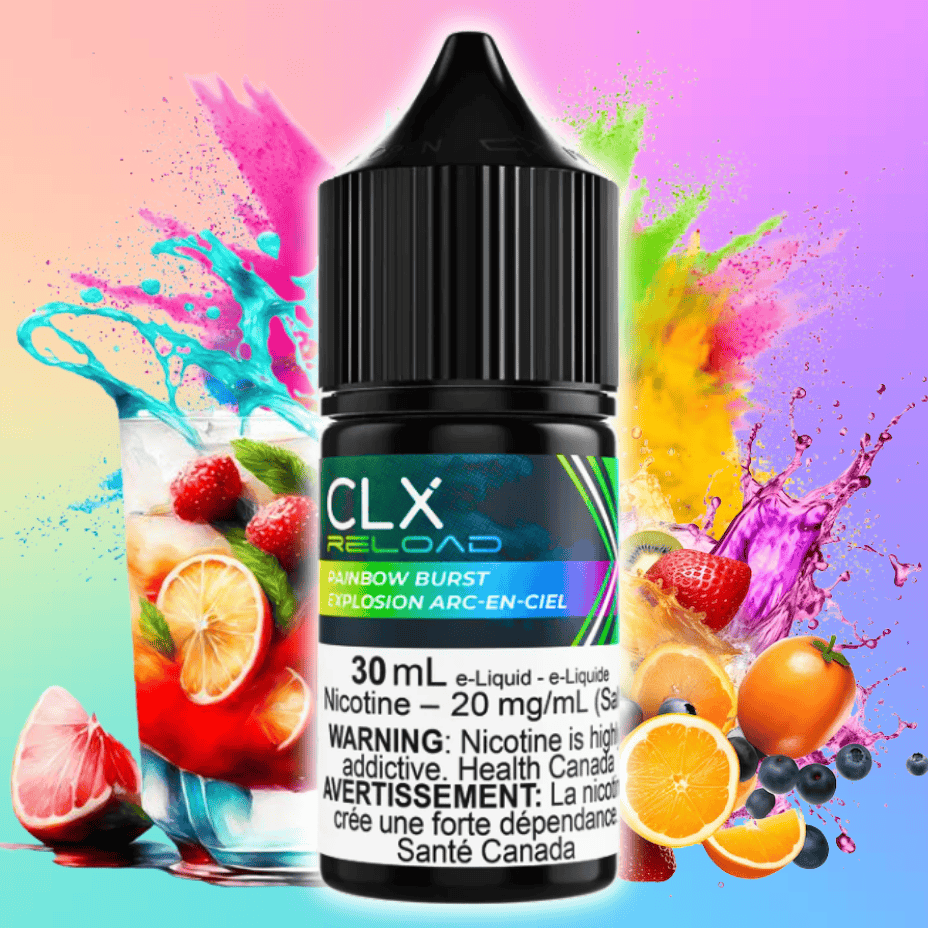 Rainbow Burst Salt by CLX Reload E-Liquid