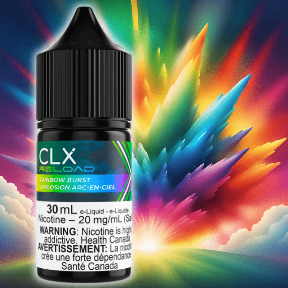 Rainbow Burst Salt by CLX Reload E-Liquid - Image 2