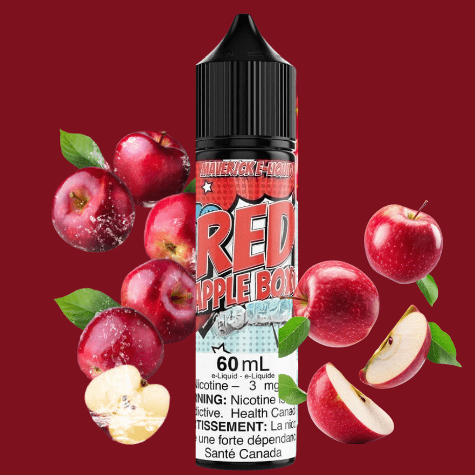 Red Apple Box Iced by Maverick E-Liquid - Image 2