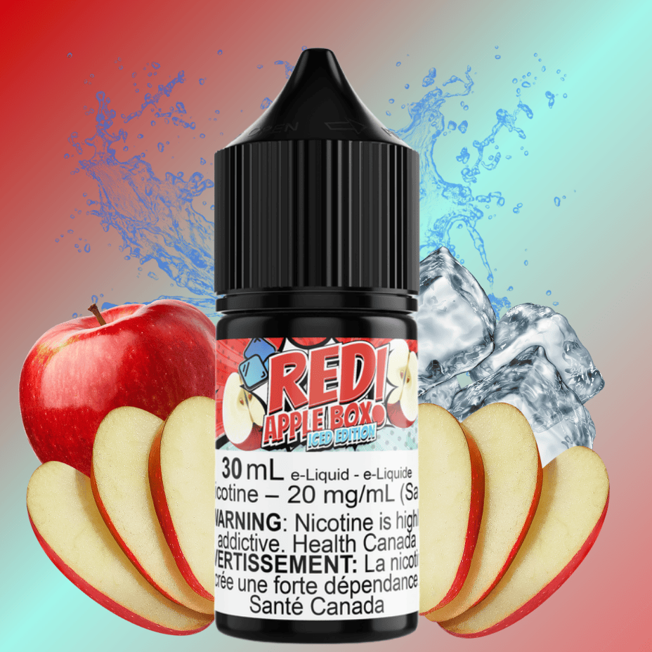 Red Apple Box Iced Salt by Maverick E-Liquid