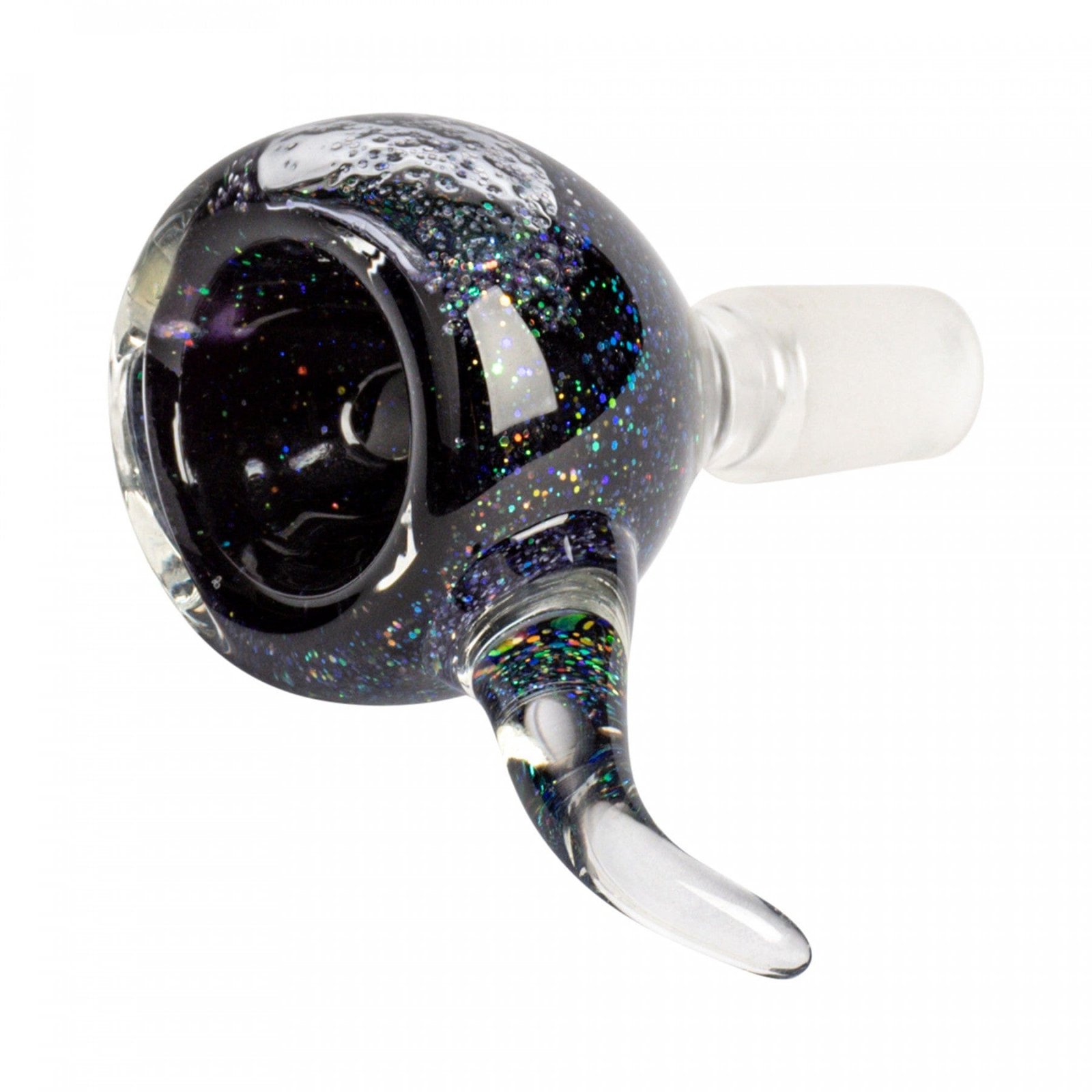 Red Eye Glass 14mm Sparkle Liquid Pull-Out Bowl - Image 5