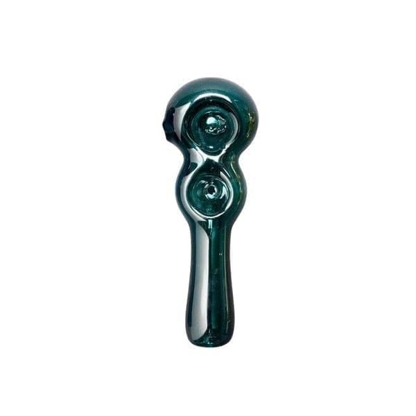 Red Eye Glass Twice Baked 4.5″ Hand Pipe - Image 4