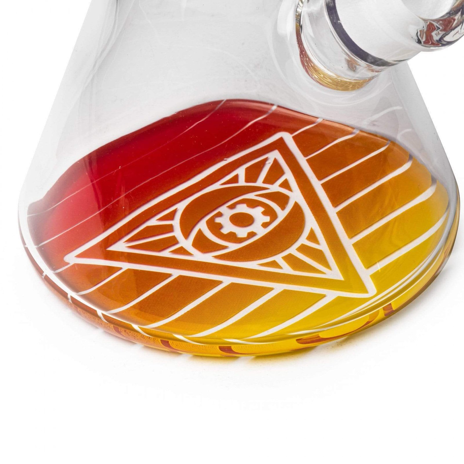 Red Eye Tek 7mm Synth Beaker Bong 15″ - Image 5